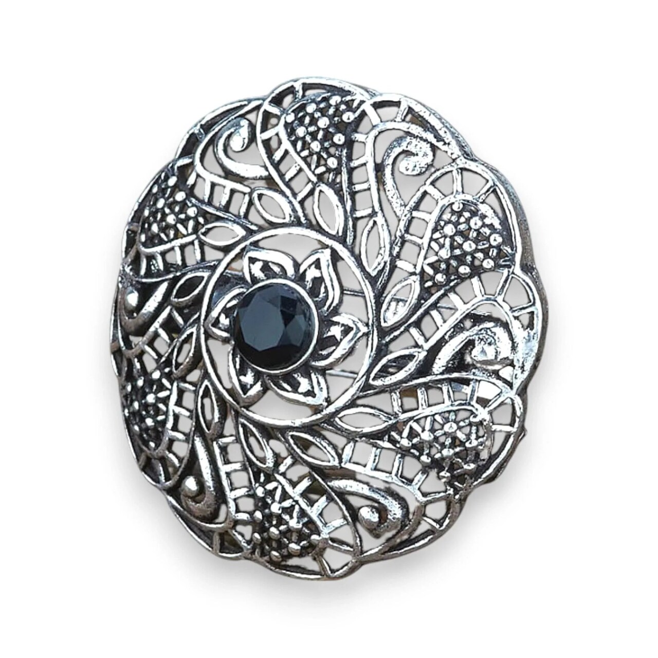 Classic Ring with Oxidised Plating Women Rings Open Wrap Finger Rings Adjustable Indian Bollywood Jewelry Antique Vintage Knuckle Boho Jewelry for Women